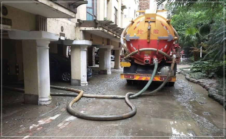 清水河管道高压清洗